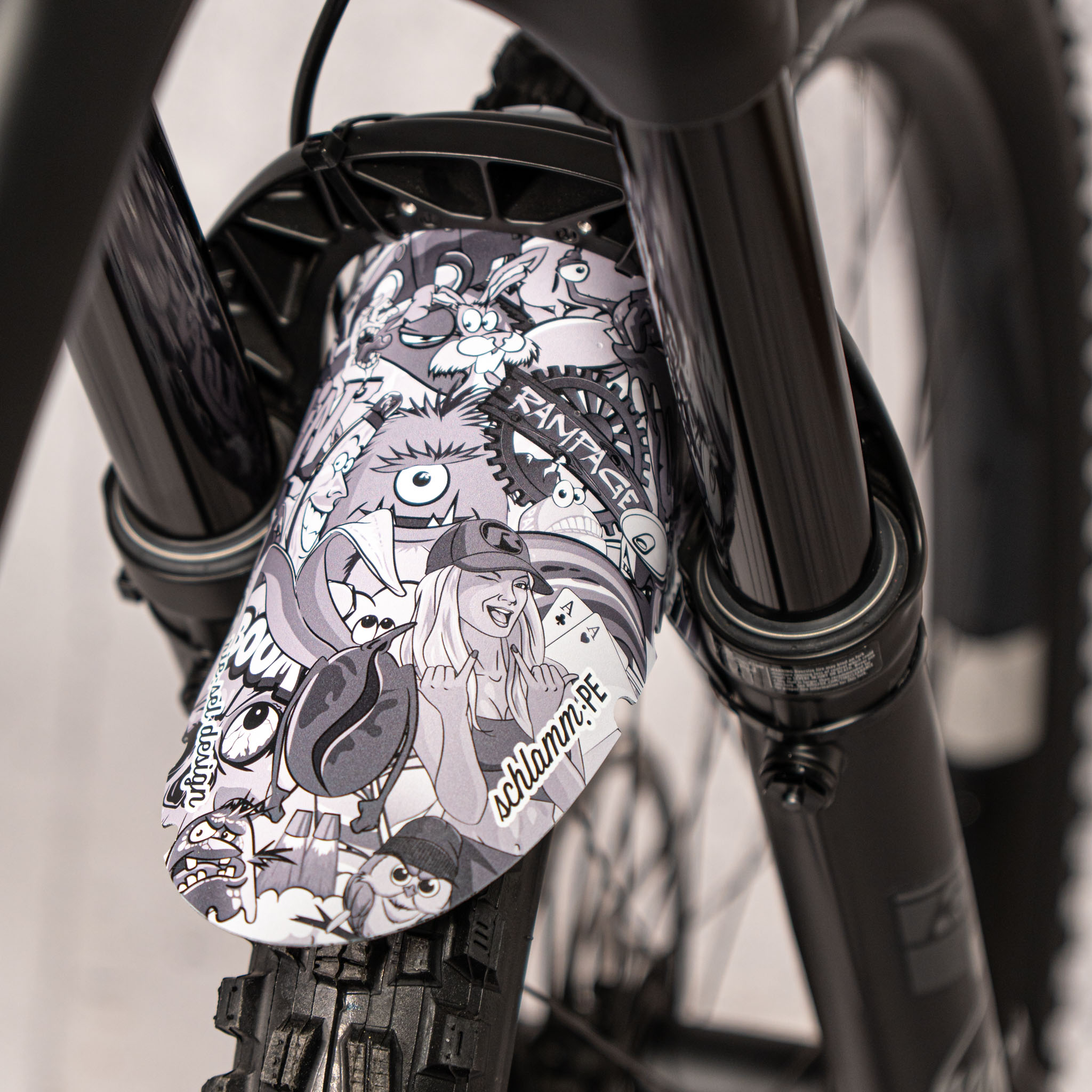 Riesel Design Mud Guard schlamm:PE eyecatcher ultra black