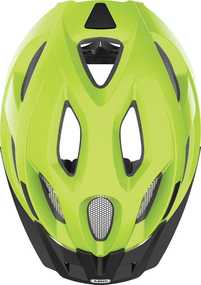 Abus Helm Aduro 2.0 neon gelb Gr. L 58-62 mit Lichtfunktion