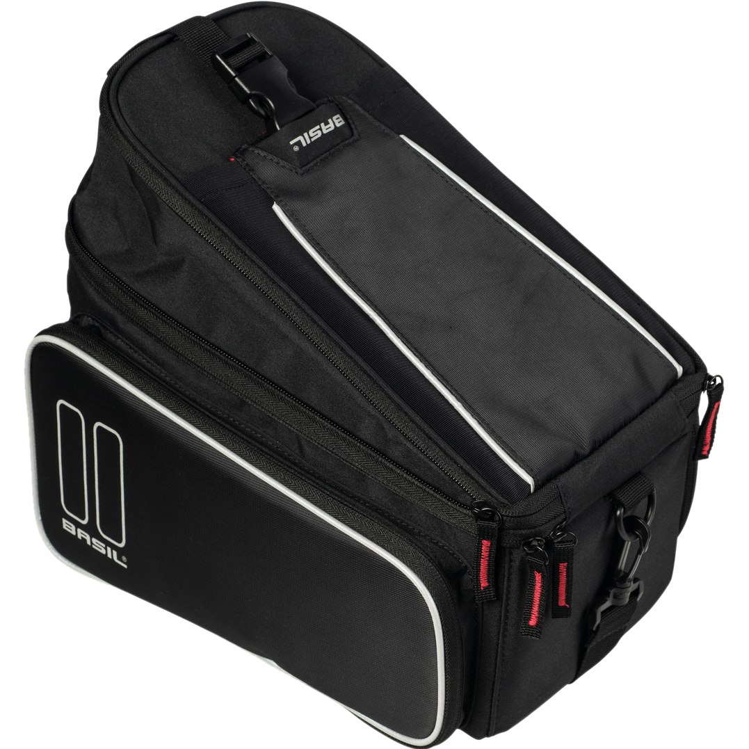 Basil Sport Design Mik  Gepäckträgertasche 7-15L, schwarz