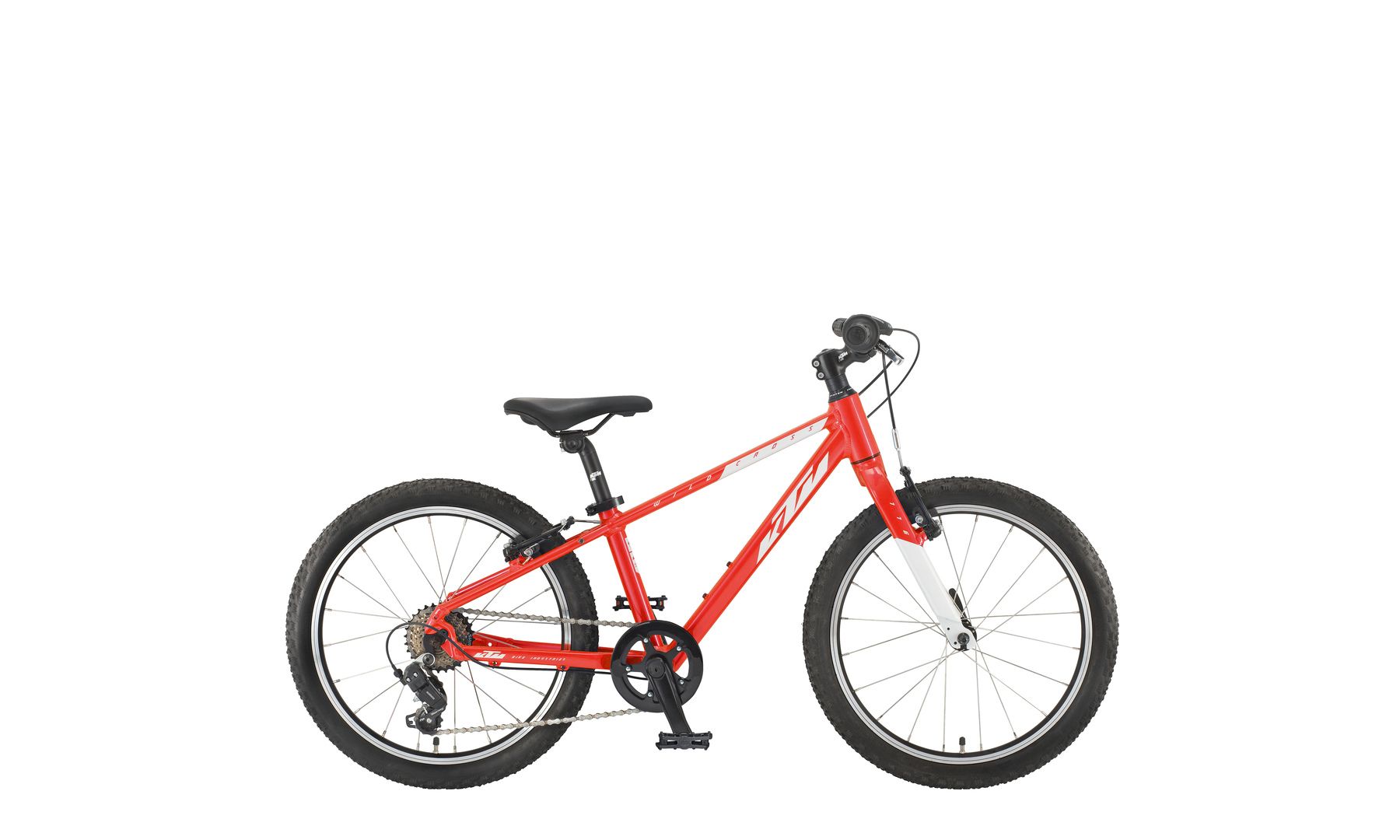 Kinderfahrrad KTM Wild Cross 20" 27cm Reifen, 20" fire orange