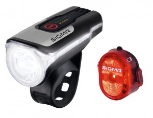 Sigma Licht Aura 80 USB LED-Akku inkl Nugget II Set