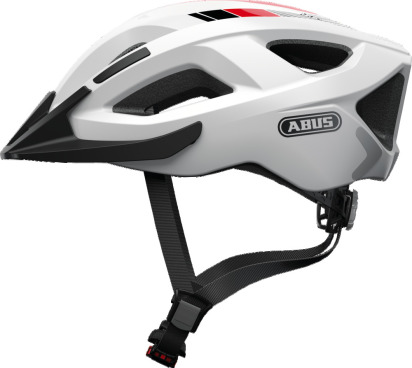 Abus Helm Aduro 2.0 race white Gr. M 52-58cm