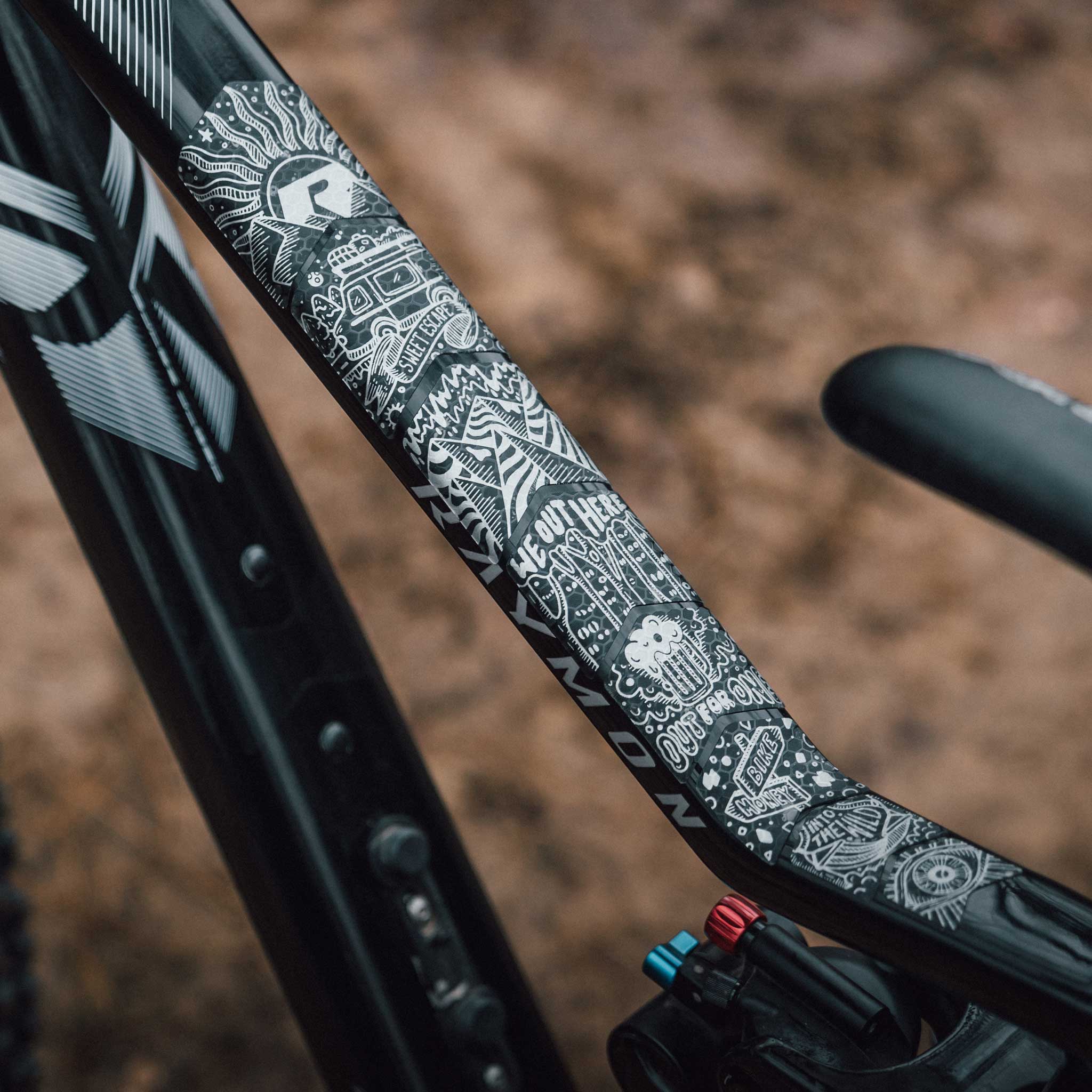 Riesel Design Frame:guard vanlife silver Rahmenschutzfolie