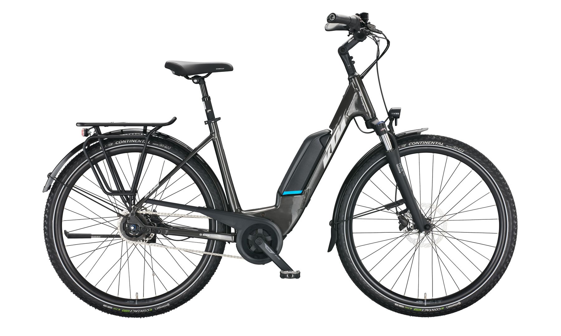 E-Bike KTM Macina Central 5 RT Reifen 28" Wave machine grey