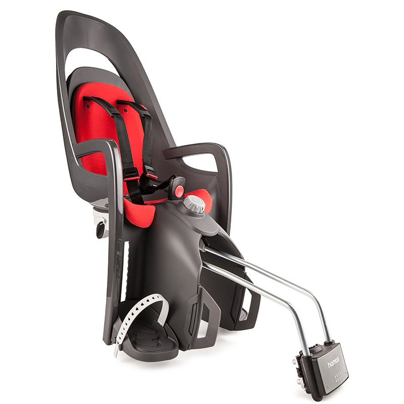 Hamax Kindersitz Caress grau/rot, sperrbar