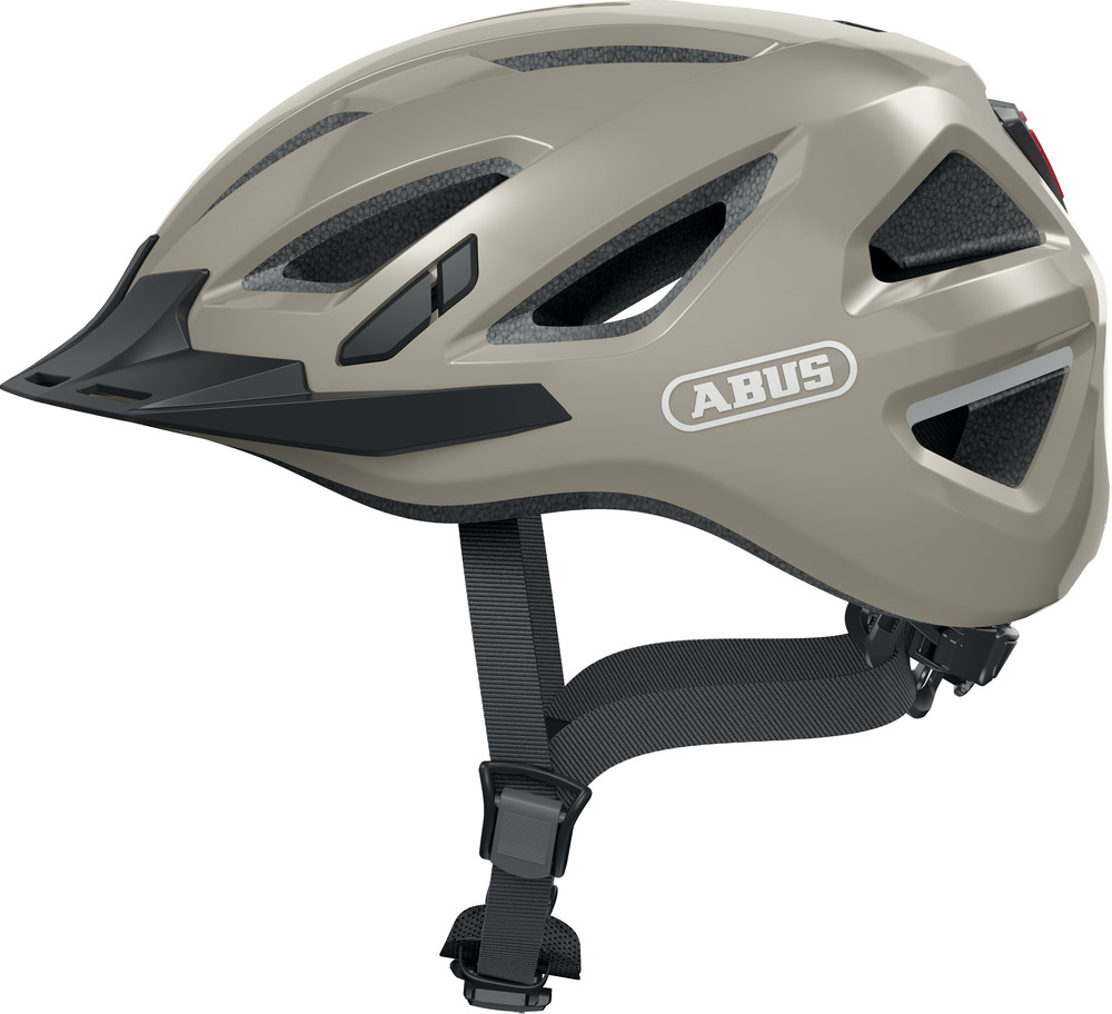 Abus Helm Urban-I 3.0 monument grey Gr. M 52-58cm mit Lichtfunktion