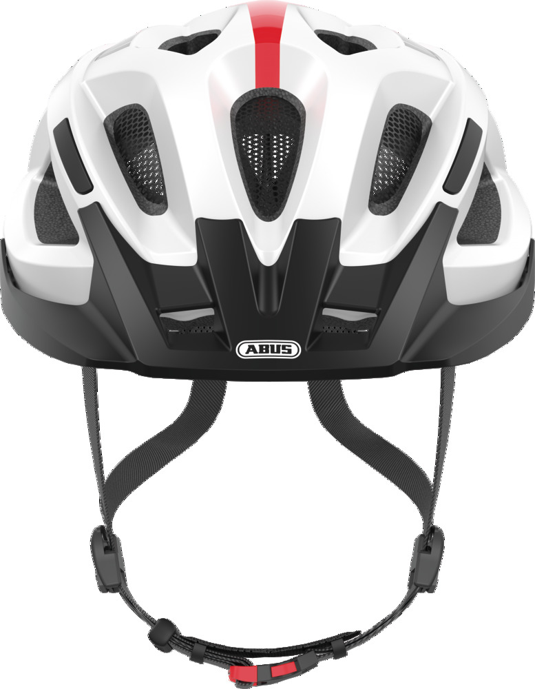 Abus Helm Aduro 2.0 race white Gr. L 58-62cm